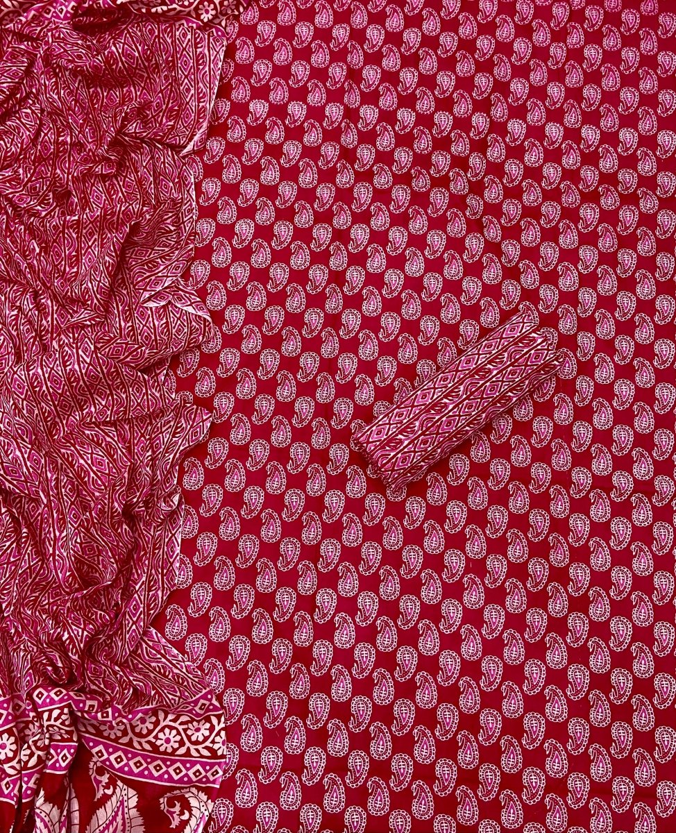 Celestial Pure Cotton Print Suit Set (Luxury Feel) - Yanchi