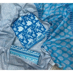 Celestial Pure Cotton Print Suit Set (Luxury Feel) - Yanchi