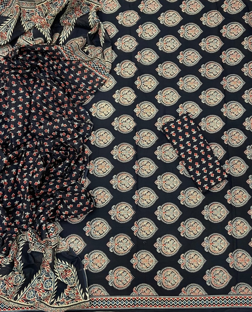 Celestial Pure Cotton Print Suit Set (Luxury Feel) - Yanchi