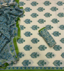 Celestial Pure Cotton Print Suit Set (Luxury Feel) - Yanchi