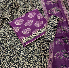 Celestial Pure Cotton Print Suit Set (Luxury Feel) - Yanchi