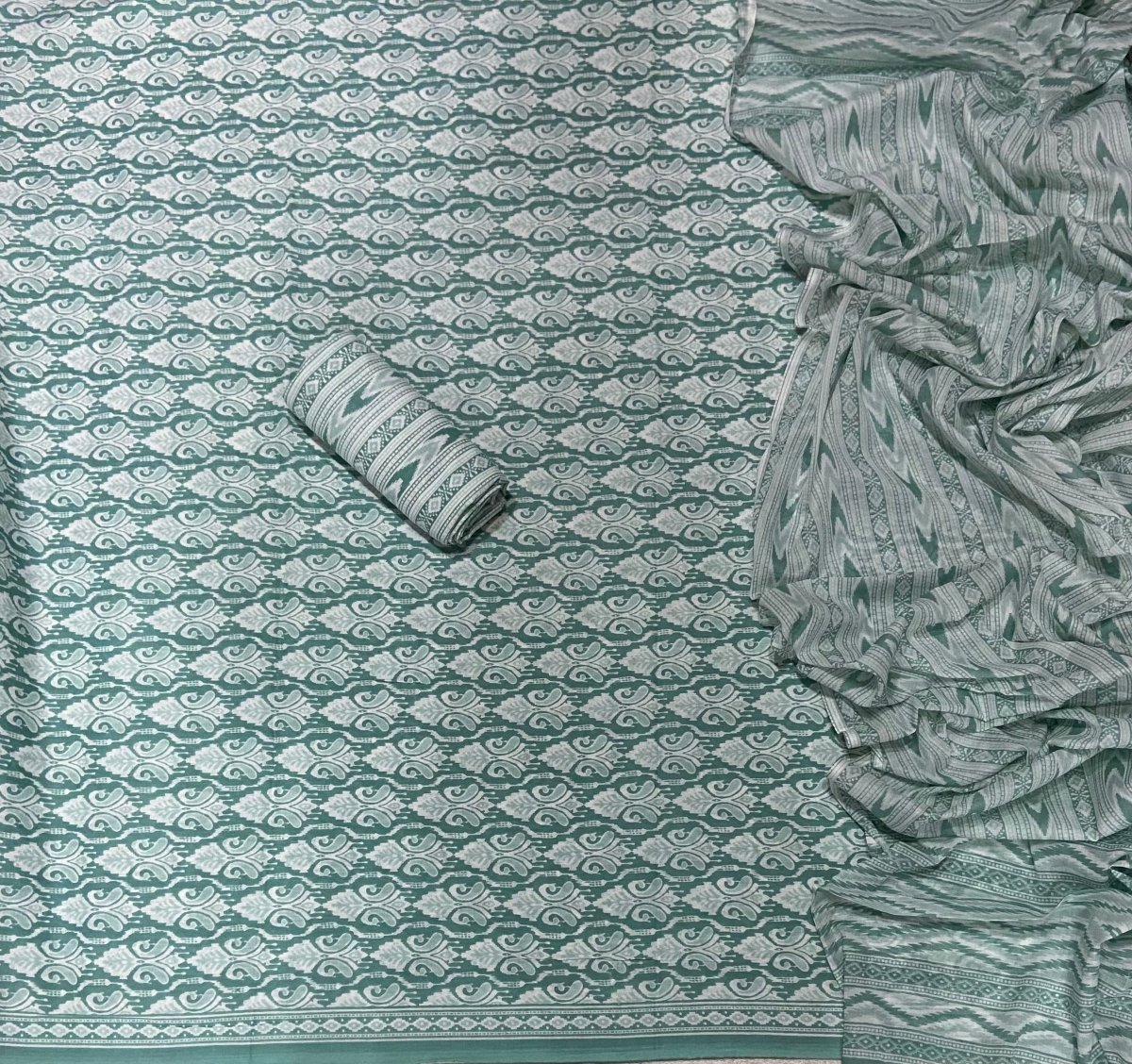 Celestial Pure Cotton Print Suit Set (Luxury Feel) - Yanchi