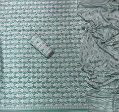 Celestial Pure Cotton Print Suit Set (Luxury Feel) - Yanchi