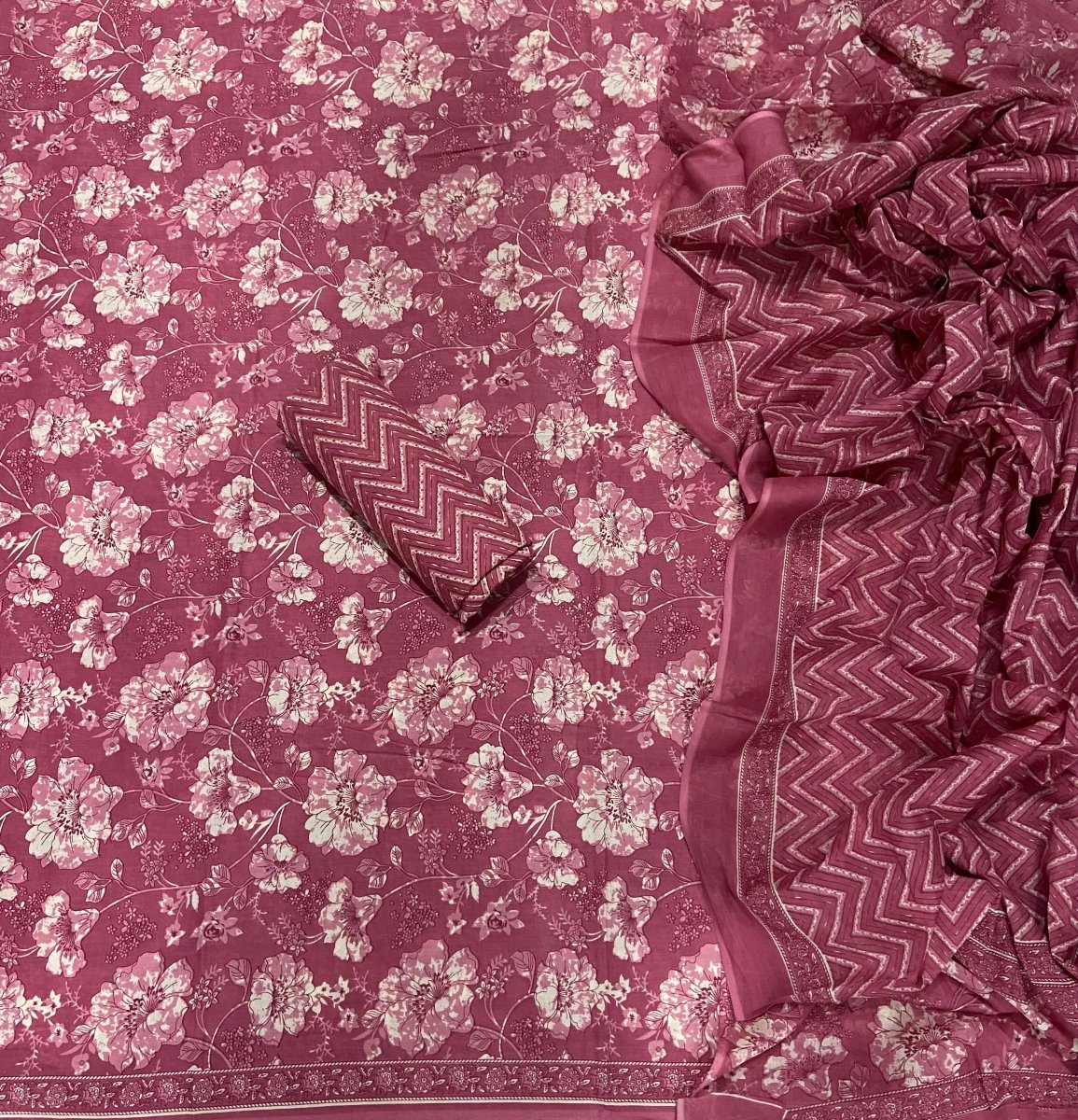 Celestial Pure Cotton Print Suit Set (Luxury Feel) - Yanchi