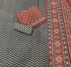 Celestial Pure Cotton Print Suit Set (Luxury Feel) - Yanchi