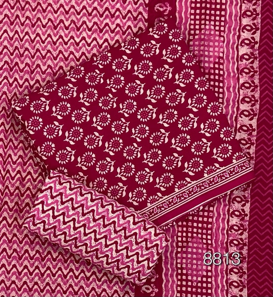 Celestial Pure Cotton Print Suit Set (Luxury Feel) - Yanchi