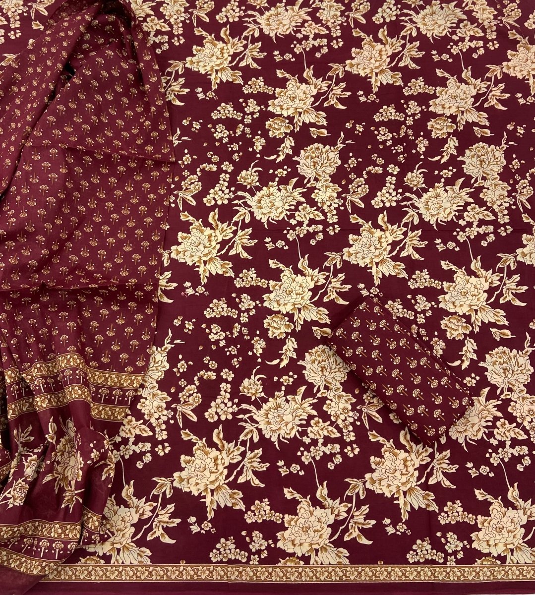 Celestial Pure Cotton Print Suit Set (Luxury Feel) - Yanchi