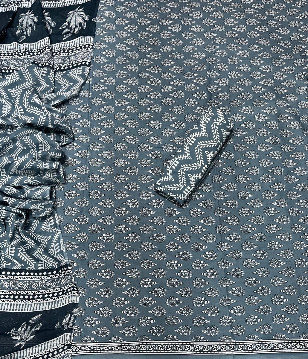 Celestial Pure Cotton Print Suit Set (Luxury Feel) - Yanchi