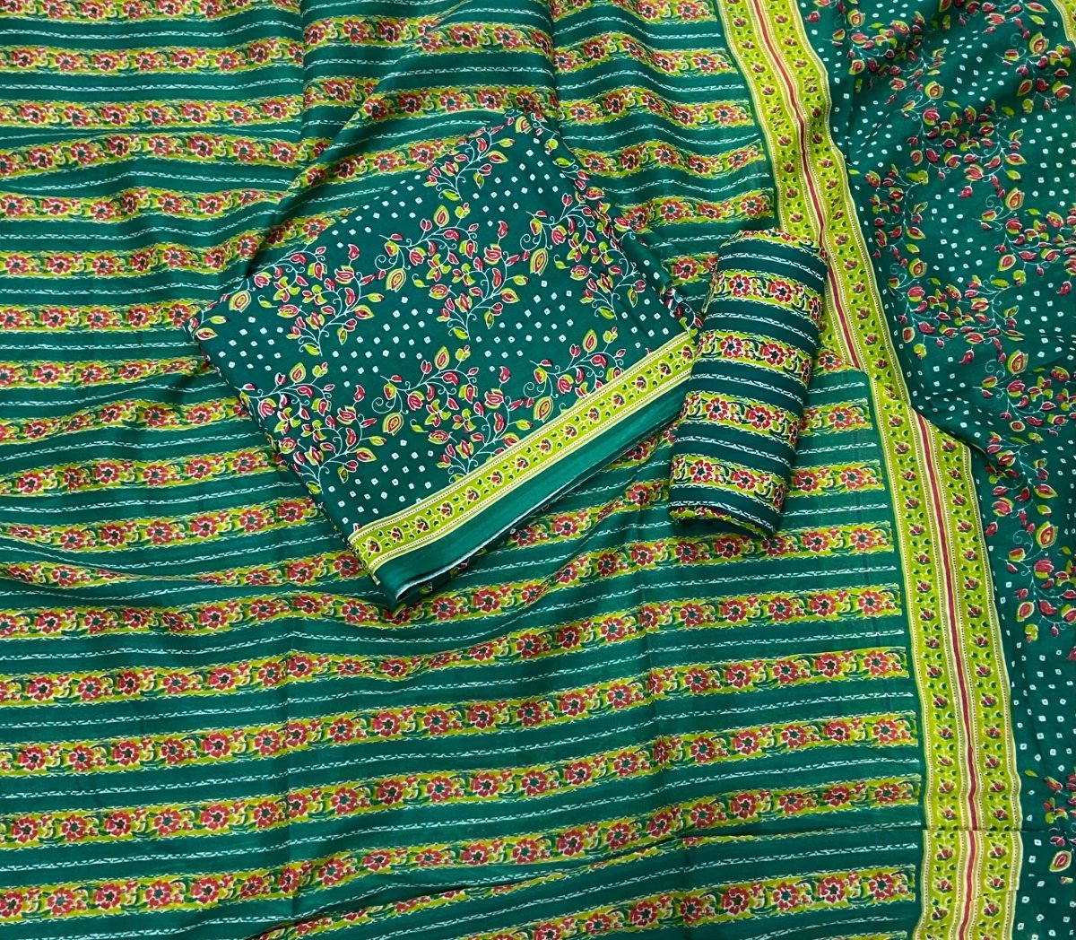 Celestial Pure Cotton Print Suit Set (Luxury Feel) - Yanchi