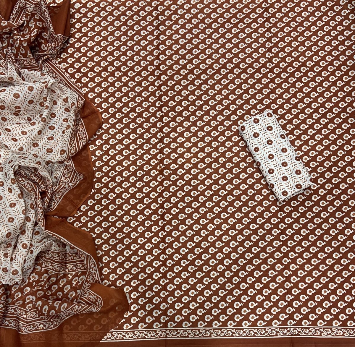 Celestial Pure Cotton Print Suit Set (Luxury Feel) - Yanchi