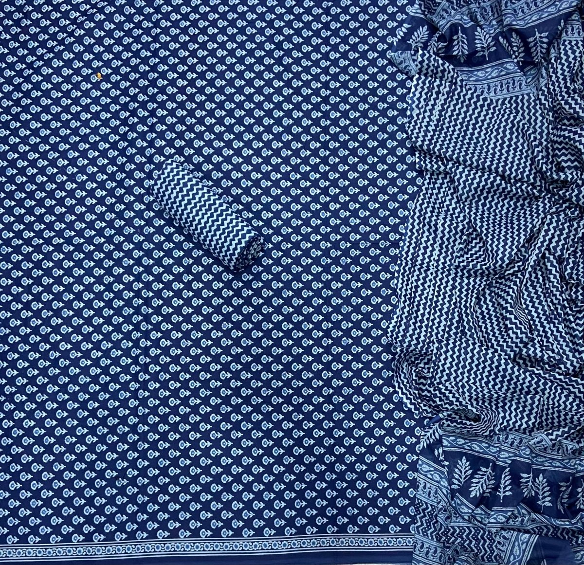 Celestial Pure Cotton Print Suit Set (Luxury Feel) - Yanchi