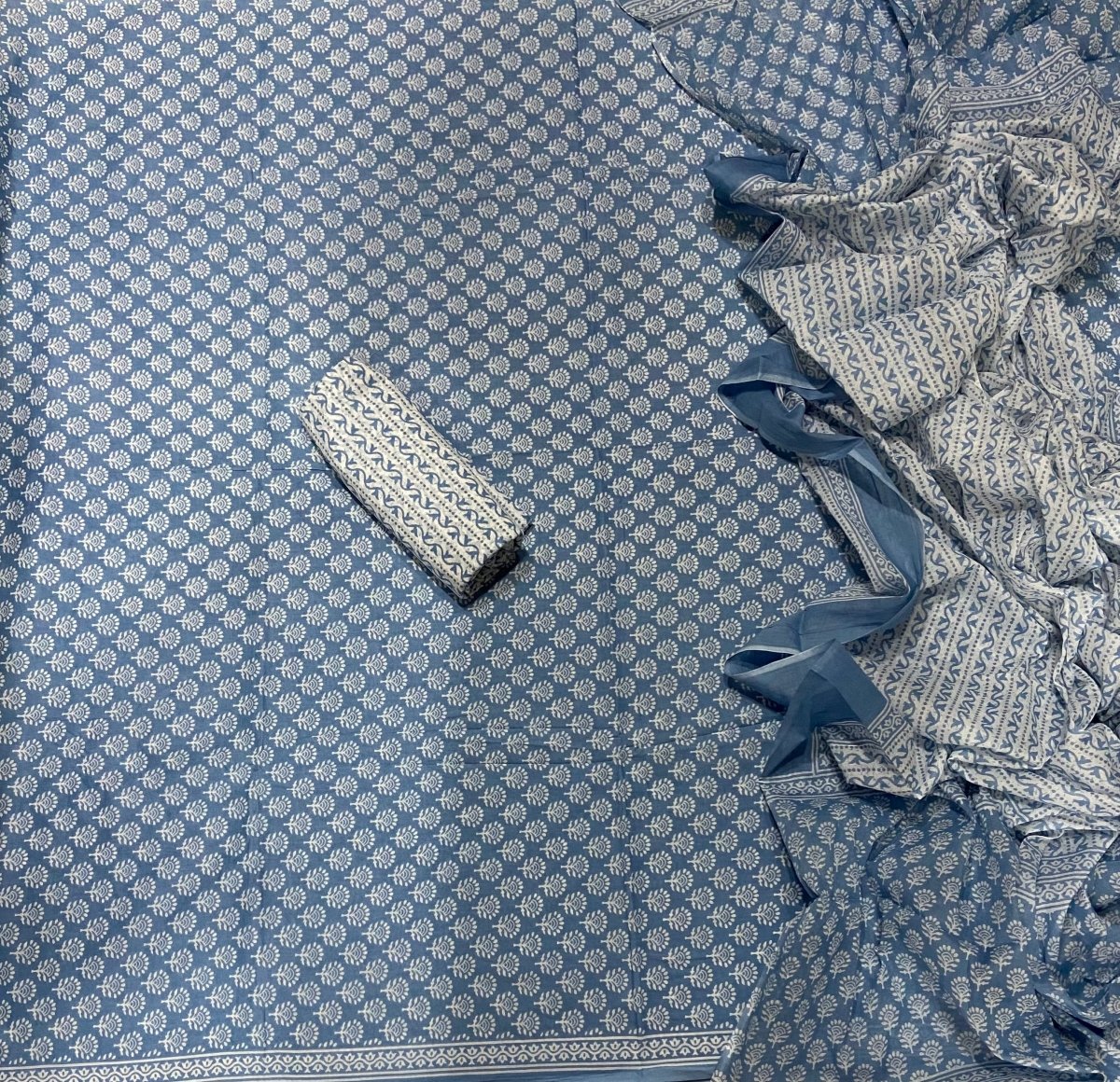 Celestial Pure Cotton Print Suit Set (Luxury Feel) - Yanchi