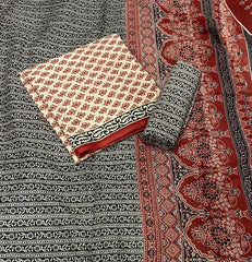 Celestial Pure Cotton Print Suit Set (Luxury Feel) - Yanchi