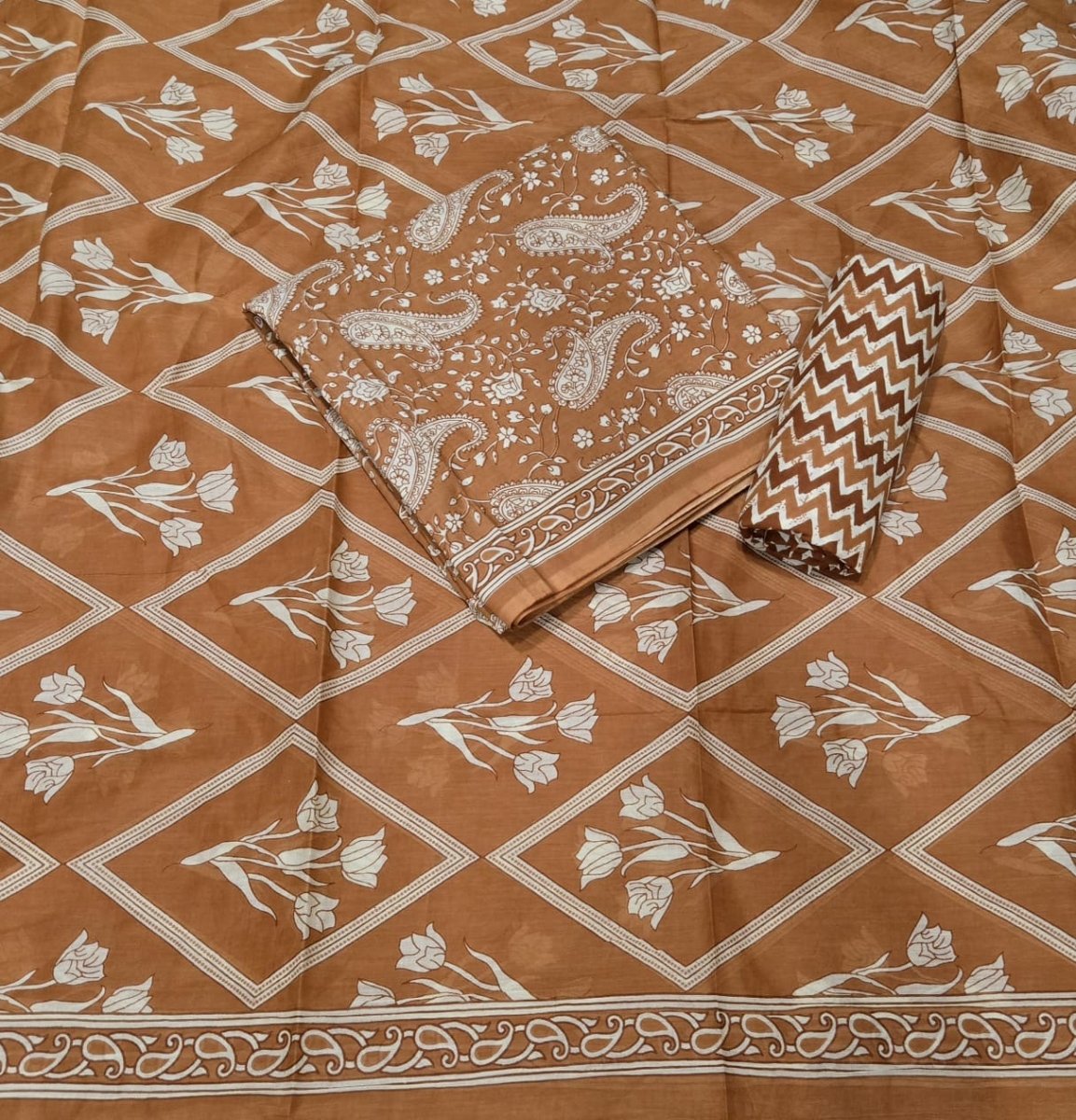 Celestial Pure Cotton Print Suit Set (Luxury Feel) - Yanchi