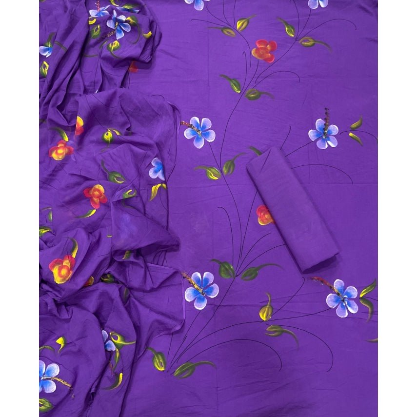 Celestial Pure Cotton Print Suit Set (Luxury Feel) - Yanchi