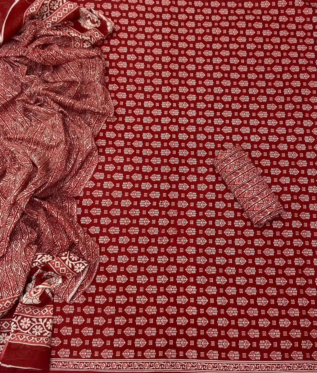 Celestial Pure Cotton Print Suit Set (Luxury Feel) - Yanchi