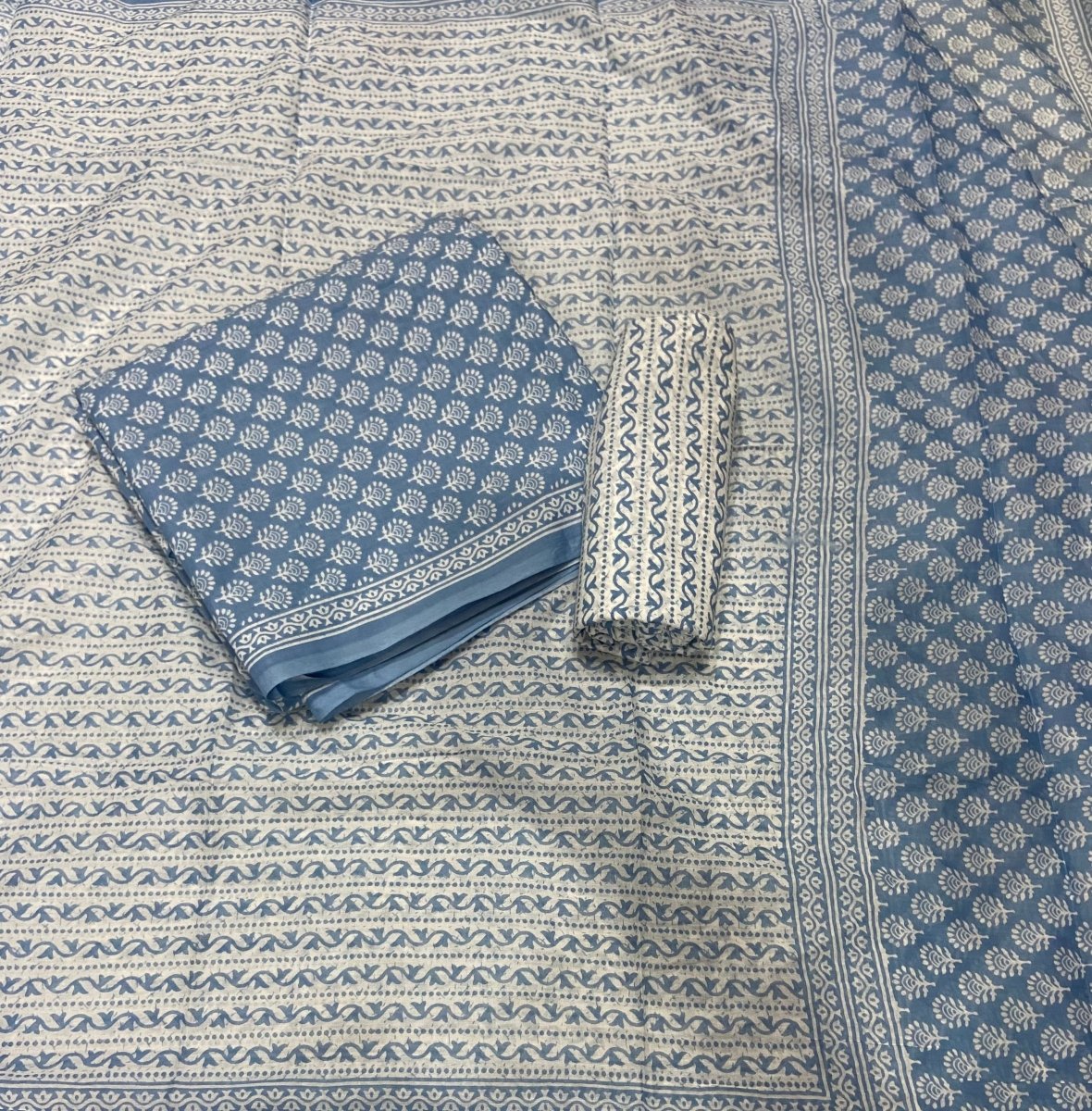 Celestial Pure Cotton Print Suit Set (Luxury Feel) - Yanchi