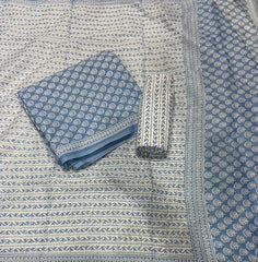 Celestial Pure Cotton Print Suit Set (Luxury Feel) - Yanchi