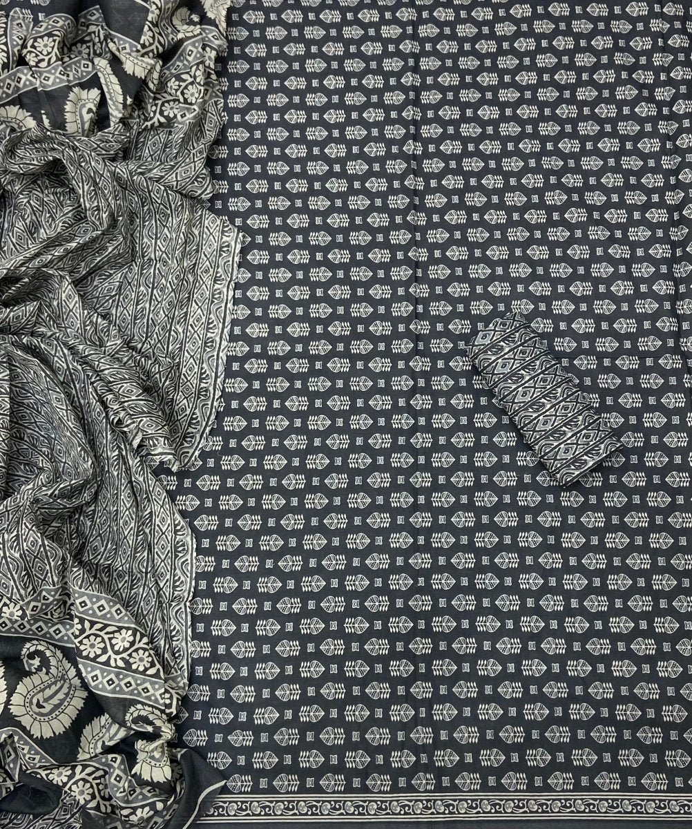 Celestial Pure Cotton Print Suit Set (Luxury Feel) - Yanchi