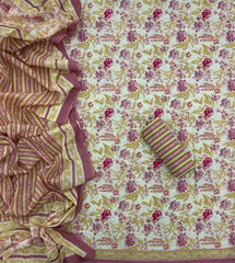 Celestial Pure Cotton Print Suit Set (Luxury Feel) - Yanchi