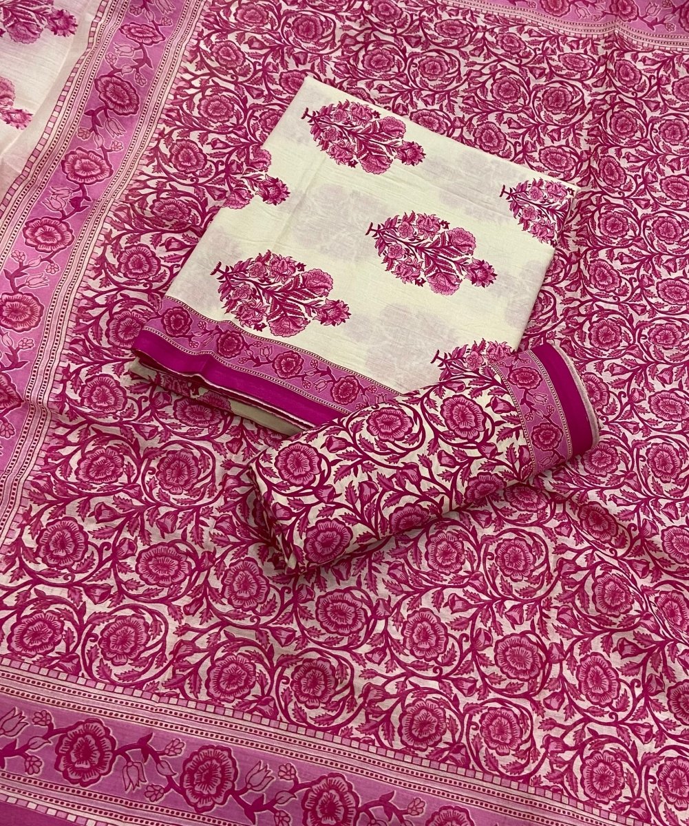 Celestial Pure Cotton Print Suit Set (Luxury Feel) - Yanchi