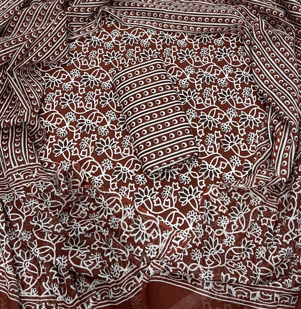 Celestial Pure Cotton Print Suit Set (Luxury Feel) - Yanchi