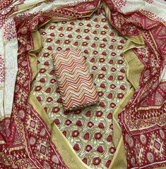 Celestial Pure Cotton Print Suit Set (Luxury Feel) - Yanchi