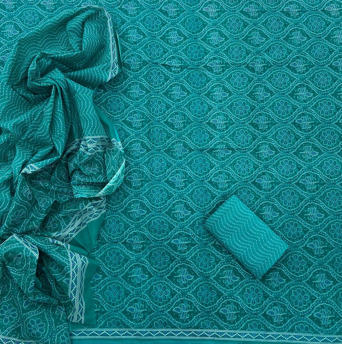 Celestial Pure Cotton Print Suit Set (Luxury Feel) - Yanchi