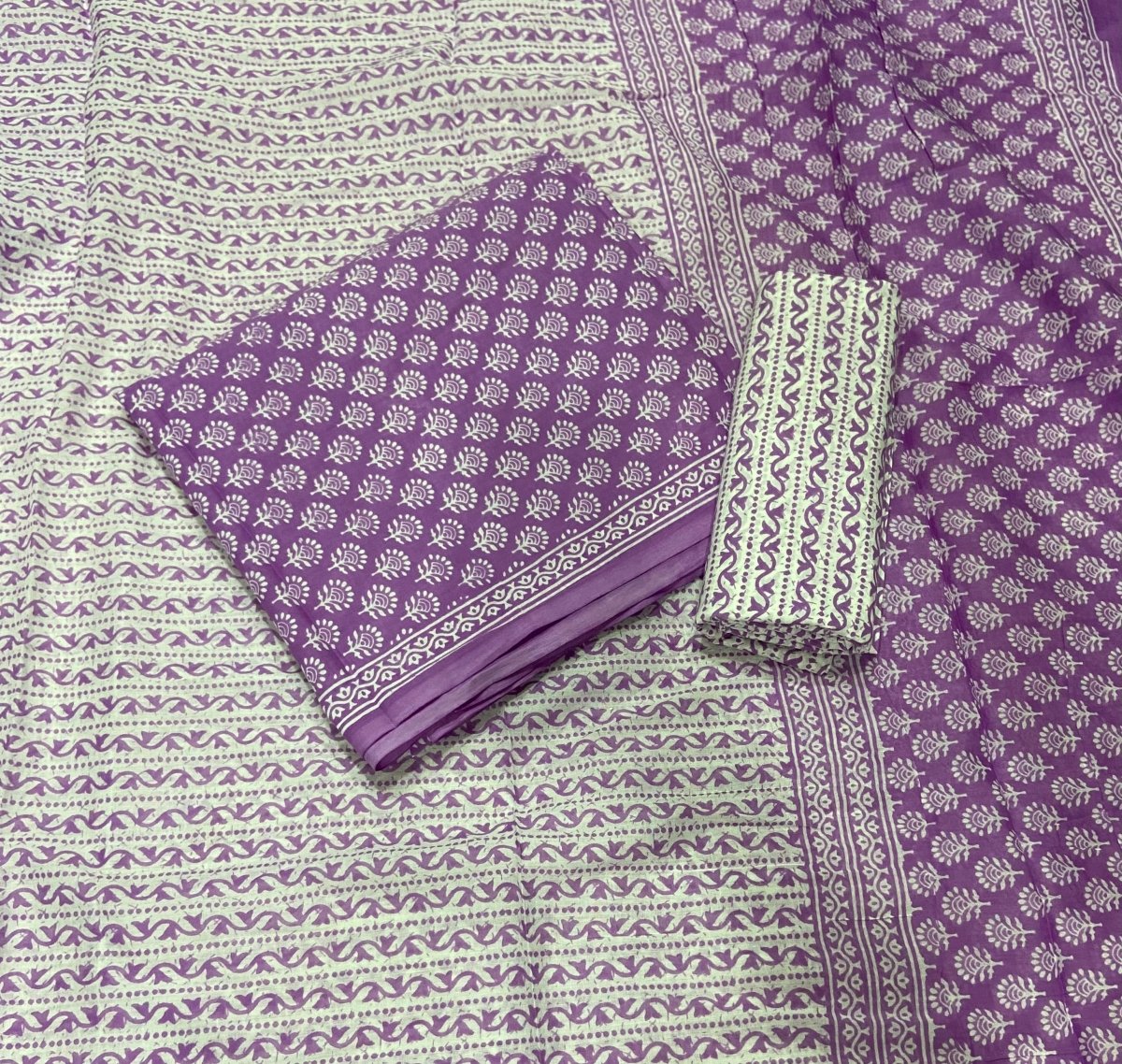 Celestial Pure Cotton Print Suit Set (Luxury Feel) - Yanchi