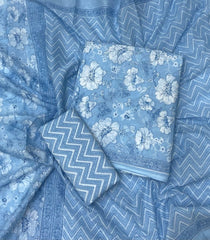 Celestial Pure Cotton Print Suit Set (Luxury Feel) - Yanchi
