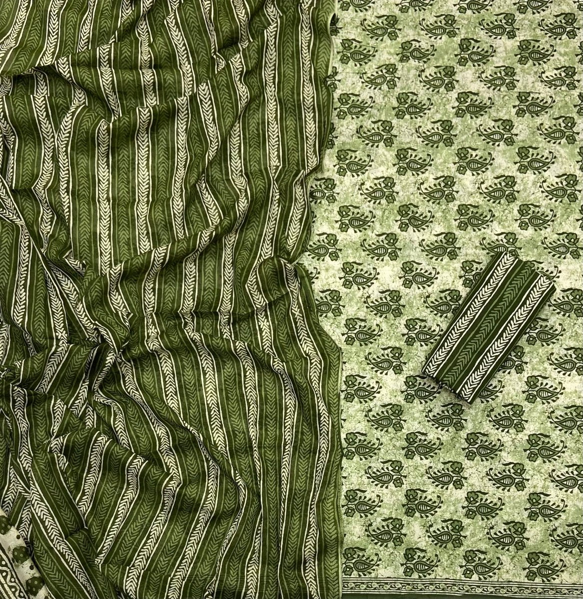 Celestial Pure Cotton Print Suit Set (Luxury Feel) - Yanchi