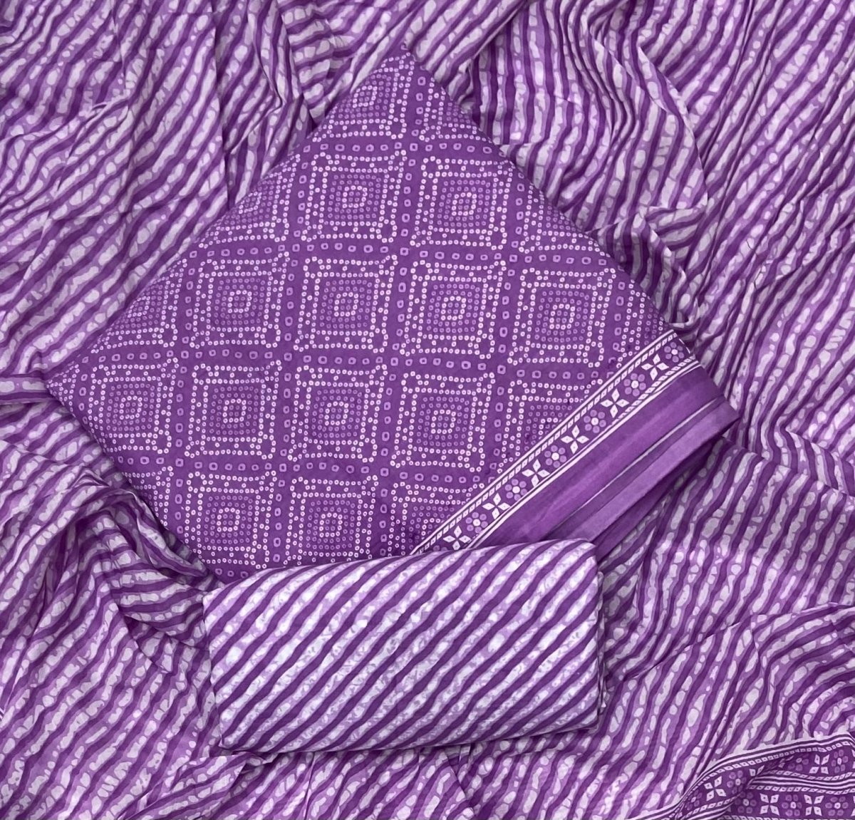 Celestial Pure Cotton Print Suit Set (Luxury Feel) - Yanchi