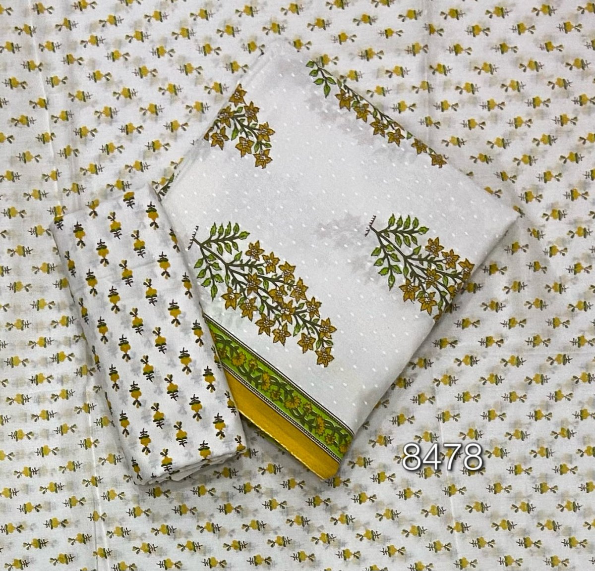 Celestial Pure Cotton Print Suit Set (Luxury Feel) - Yanchi