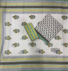 Celestial Pure Cotton Print Suit Set (Luxury Feel) - Yanchi