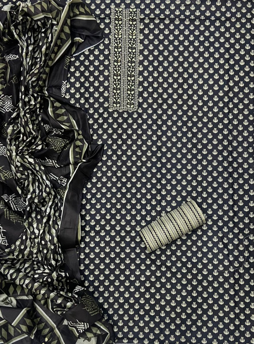 Celestial Pure Cotton Work Suit Set (Royal Feel) - Yanchi