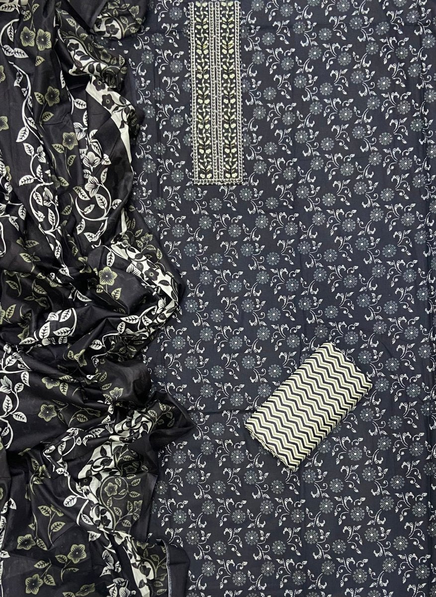 Celestial Pure Cotton Work Suit Set (Royal Feel) - Yanchi