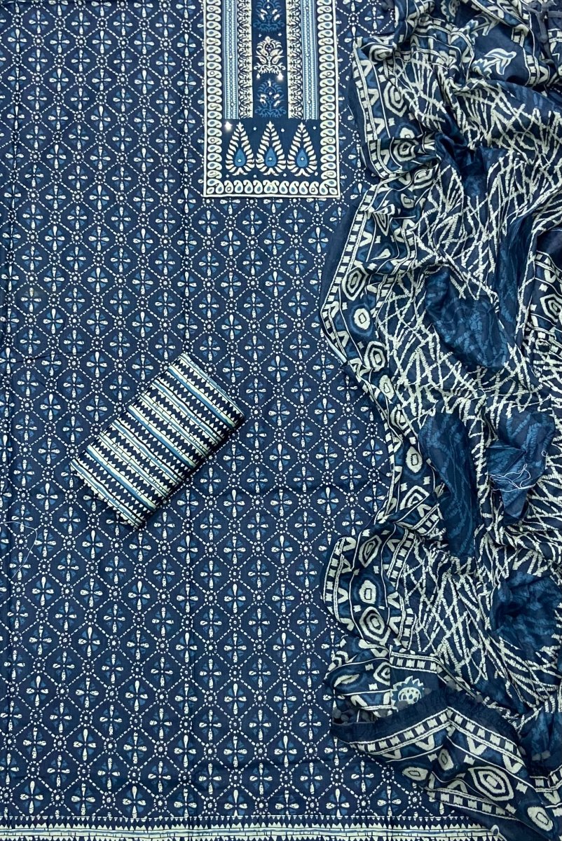 Celestial Pure Cotton Work Suit Set (Royal Feel) - Yanchi