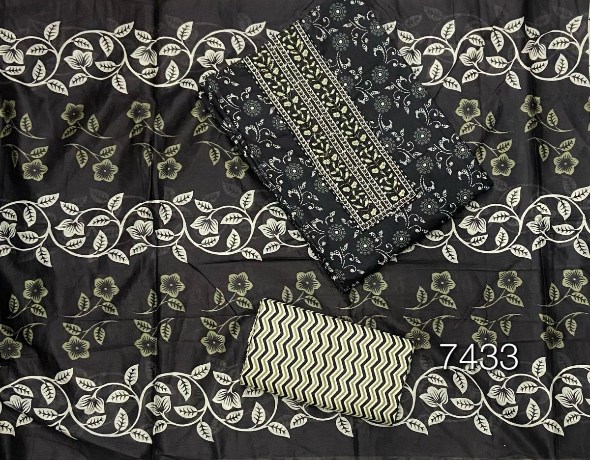 Celestial Pure Cotton Work Suit Set (Royal Feel) - Yanchi