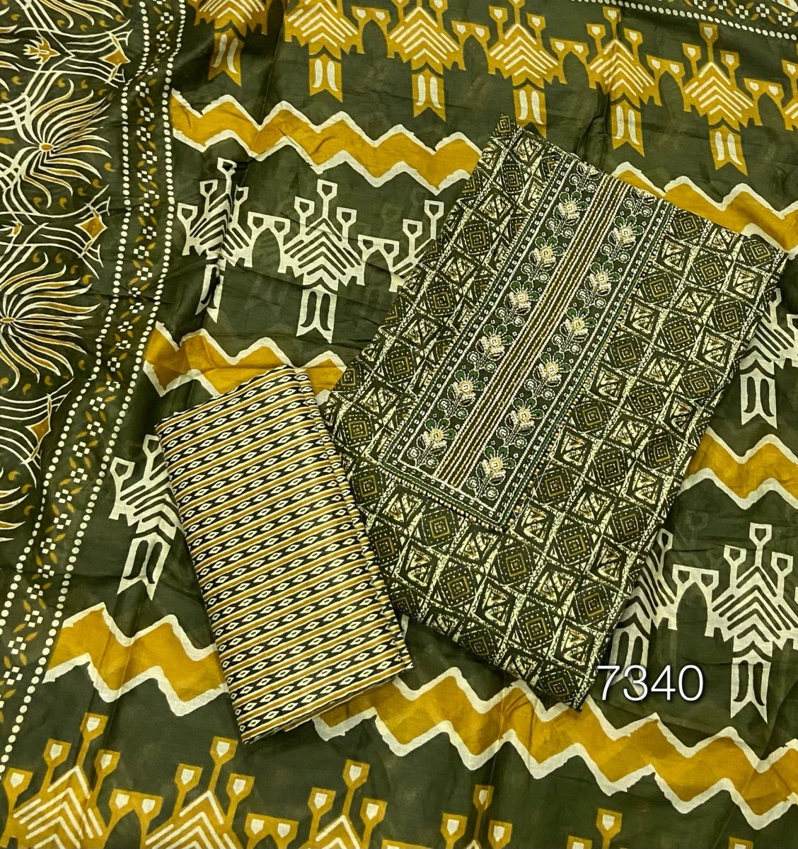 Celestial Pure Cotton Work Suit Set (Royal Feel) - Yanchi
