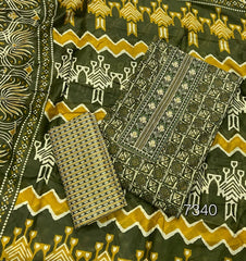 Celestial Pure Cotton Work Suit Set (Royal Feel) - Yanchi