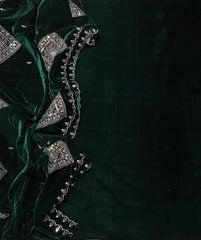 Classy Allover Winter Velvet Suit Set - Yanchi