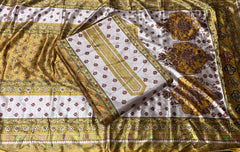 Classy Digital Print Winter Velvet Suit Set - Yanchi