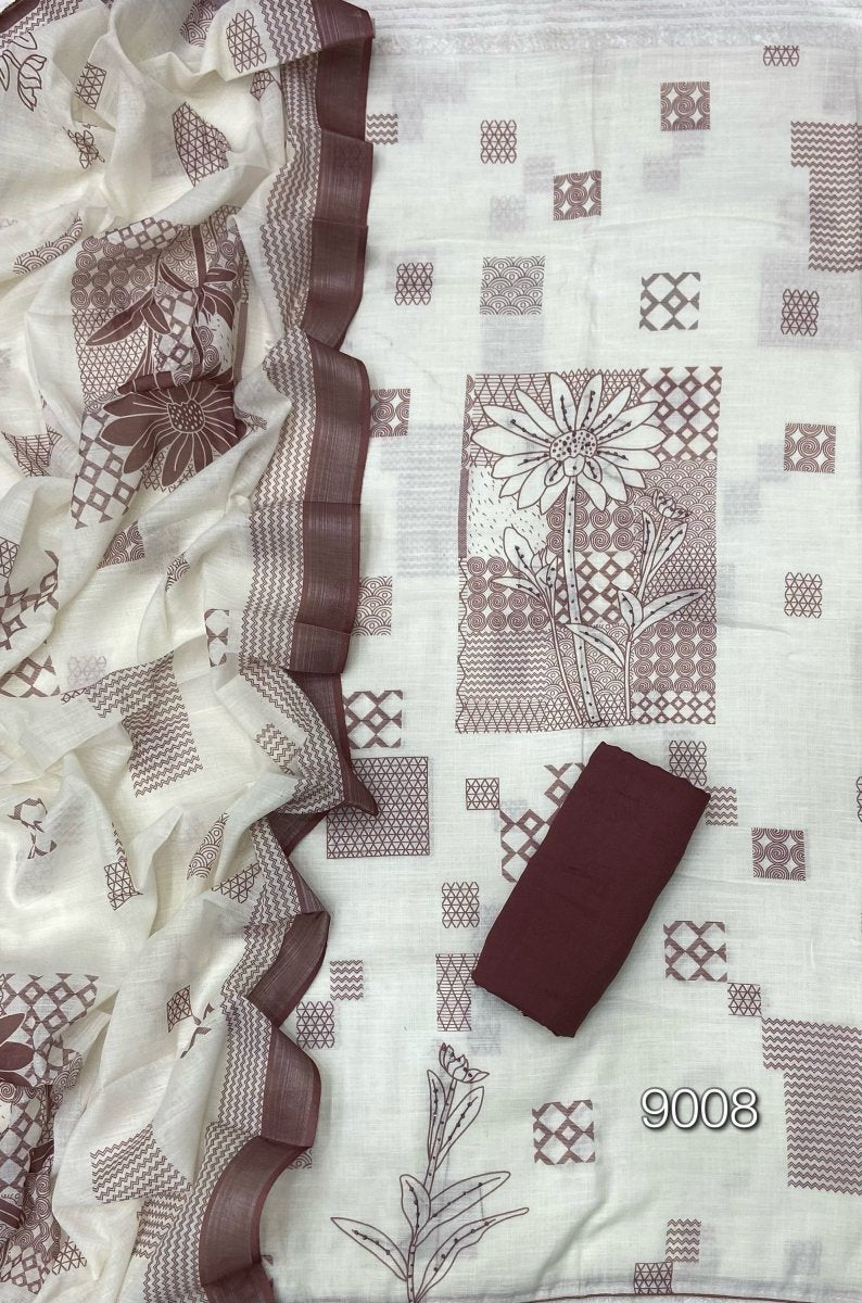 Classy Femora Linen Cotton Silk Suit Set - Yanchi