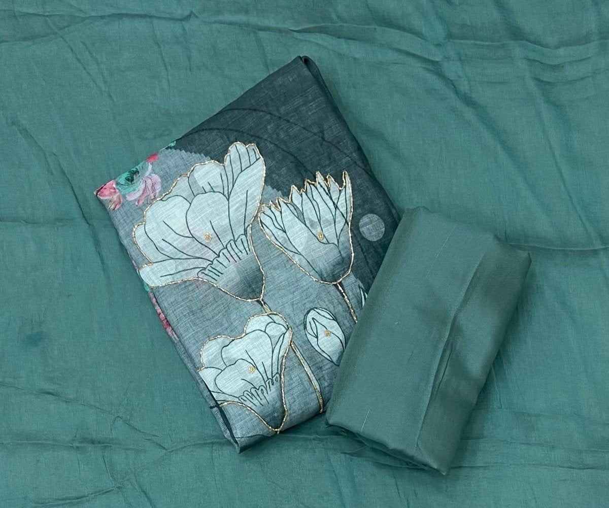 Classy Femora Linen Cotton Silk Suit Set - Yanchi