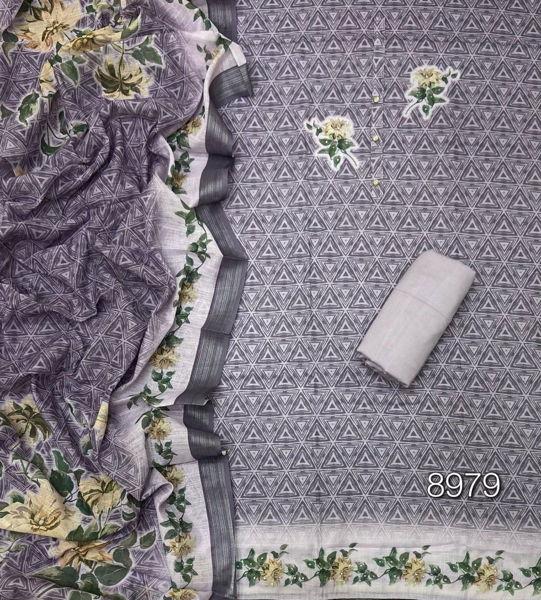Classy Femora Linen Cotton Silk Suit Set - Yanchi