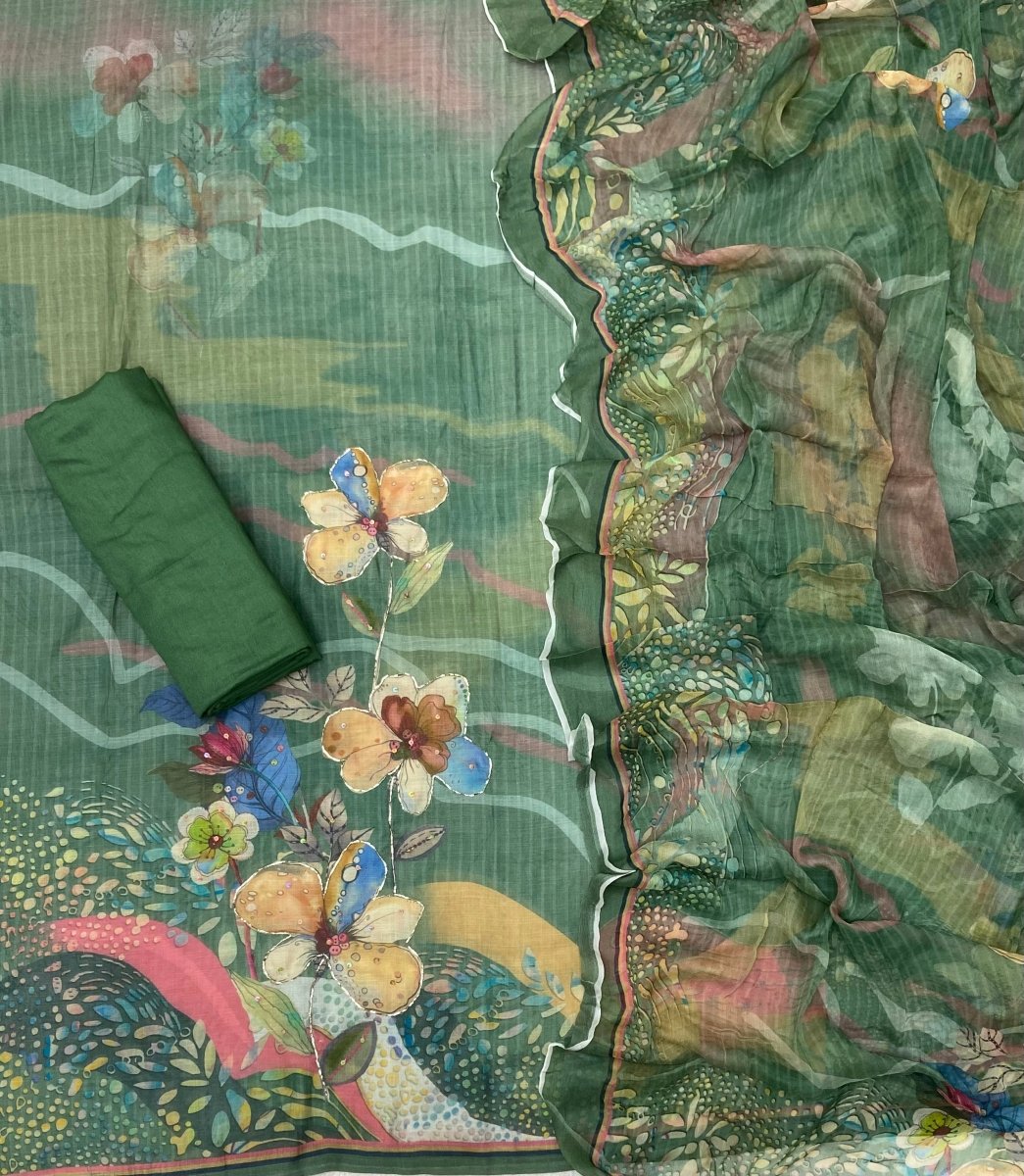 Classy Femora Linen Cotton Silk Suit Set - Yanchi