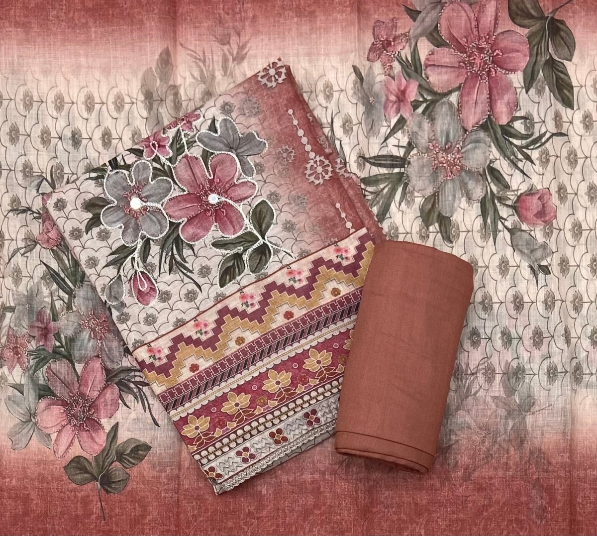 Classy Femora Linen Cotton Silk Suit Set - Yanchi