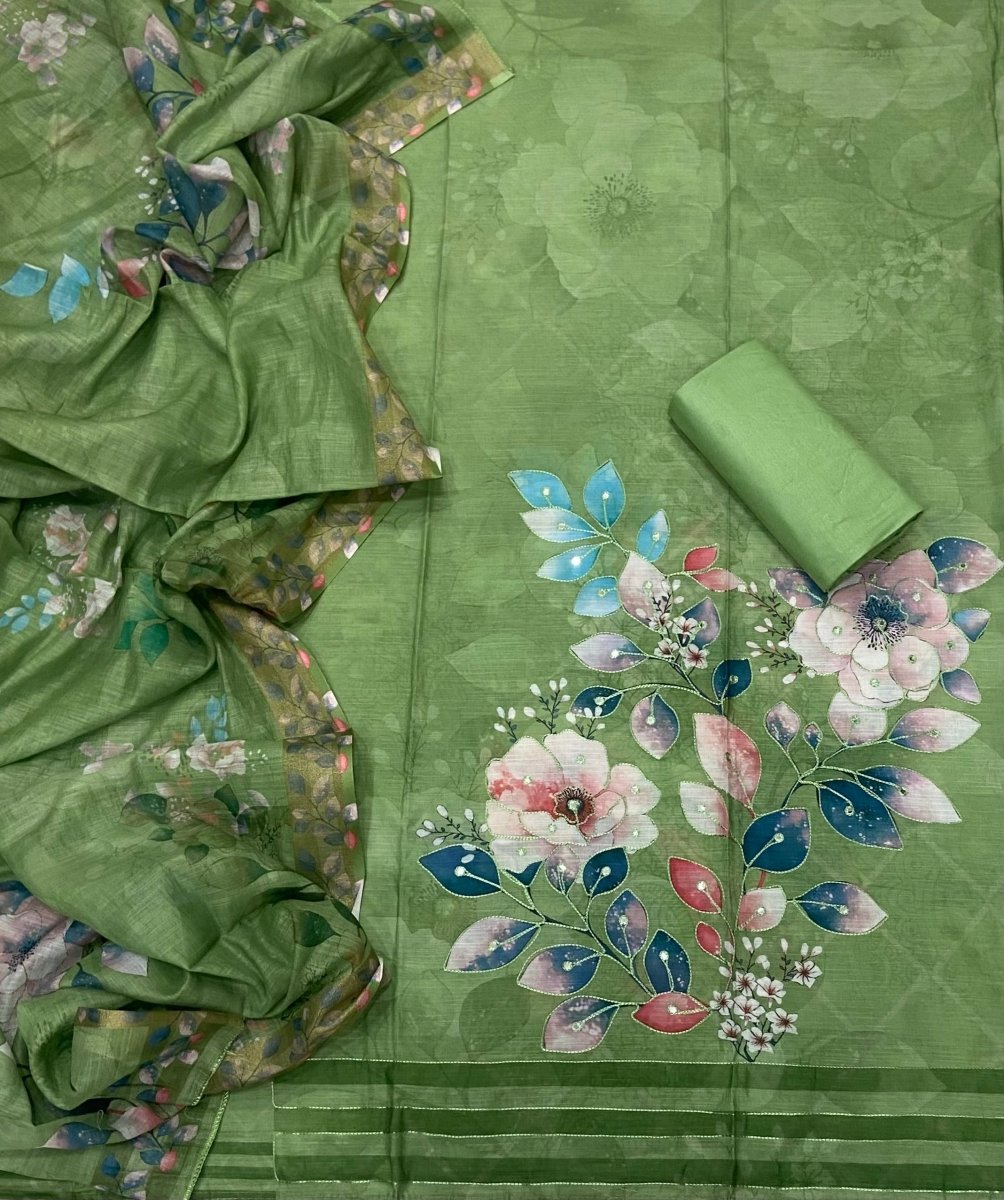 Classy Femora Linen Cotton Silk Suit Set - Yanchi