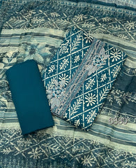 Classy Glace Cotton Suit Set - Yanchi