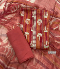 Classy Glace Cotton Suit Set - Yanchi